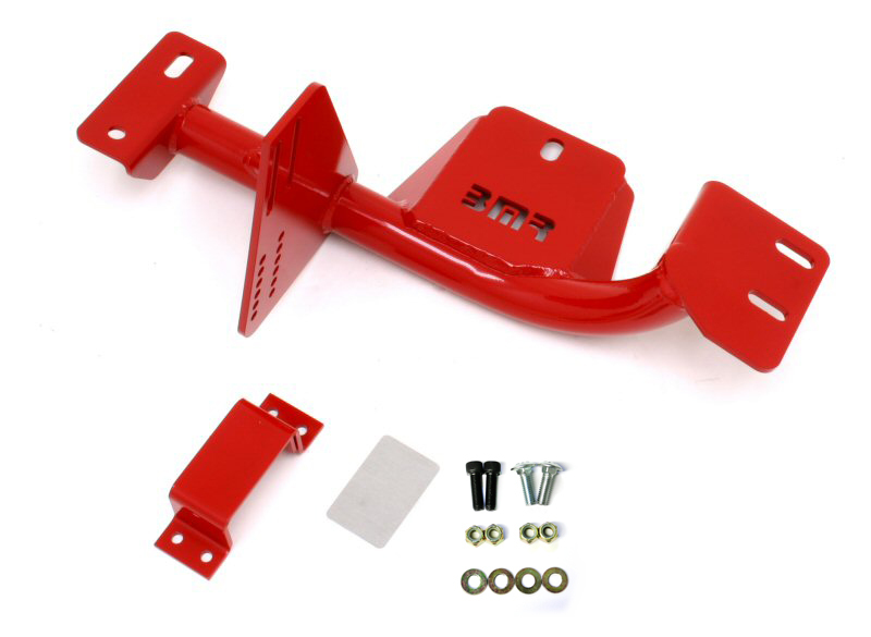 Chevrolet Camaro Conversion Crossmembers - BMR Suspension - Torque Arm Relocation, TH350/PG, LS1 - Red - `98-`02